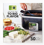 GreenPan Elite Electric Slow Cooker Cookbook, Hardcover, 50 Simple Step Recipes, Breakfast Lunch Dinner Dessert Meals, Quick Easy Tips