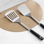 Stainless Steel Spatula Set, 1PC Heavy Duty Turner/Metal Spatula, High Heat Resistant Kitchen Cooking Utensils, Ideal Cookware for Frying Steak, Fish, Eggs or Pancakes