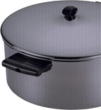 Farberware Classic Stainless Steel 8-Quart Stockpot with Lid, Stainless Steel Pot with Lid, Silver