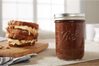Ball Wide Mouth Pint 16-Ounce Glass Mason Jar with Lids and Bands, 12-Count
