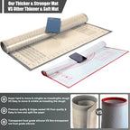 Extra Large Silicone Pastry Mat 36x24 Inch - Nonstick Baking Mats with Measurements, Great for Dough Rolling, Pastry, Pie Crust, Fondant, Cookies, Bread, Pasta, Pizza, Counter Mat