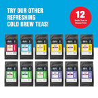 Tiesta Tea - Lavender Chamomile Cold Brew, Loose Leaf, Soft Chamomile Herbal Tea, Non-Caffeinated Iced Blend, Cold Brew Packets, Makes 64oz of Pitcher Per Bag (Pack of 10)