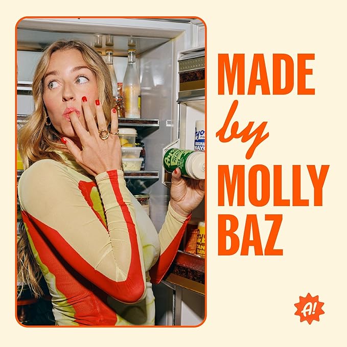 Ayoh Foods, Sando Sauce, Sandwich Sauce, (1-12 Ounce Bottle) - Creamy & Flavorful, Perfect for Sandwiches, Wraps & Dips, Created by Molly Baz (Dill Pickle)