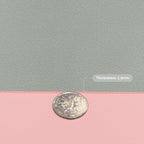 Leather Table Cover,1.8mm Thick,24x48 Inch Desk Cover,Large Desk Mat,Table Protector,Table Cover Protector,Dining Table Cover Protector,XL Desk Mat(Pink+Silvery,24x48)