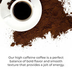 Colonial Coffee Packets, Pre Ground Coffee Packs, High Caffeine Blend, Medium - Dark Roast, Bulk Single Pot Bags for Drip Coffee Makers, (2.5 oz Bags, Pack of 100)
