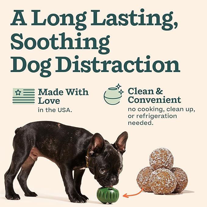 WOOF Pupsicle Refill Pops for Calming - Long-Lasting Refills for The Pupsicle Toy to Promote Calm - Calming Dog Treats - Magnesium for Dogs- Small Pops - 10 Count