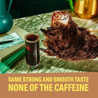 Wandering Bear Decaf Cold Brew Coffee - Bold, Smooth, No Sugar Added, Shelf-Stable, Ready to Drink, Gluten Free & Vegan Decaf Iced Cold Brewed Coffee Drink - 32 fl oz, 6 pack