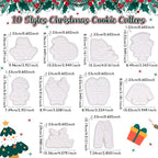 Flycalf Christmas Cookie Cutters Snowman with Plunger Stamps Holiday PLA Baking Accessories Cutter Molds Gifts Decorative Party 3.5" Kitchen Cake Supplies