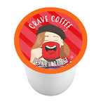 Crave Beverages French Dark Roast Coffee Pods for Keurig K Cup Brewers, 100 Count