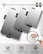 Titanium Cutting Board, 100% Pure Titanium Cutting Boards For Kitchen, Best Non Toxic titanium chopping board, Dishwasher safe, Hygiene and Durability for Meat, Fruit, and Vegetables (12.5L*8W)