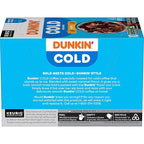 Dunkin' Cold Caramel Flavored Coffee, 60 Keurig K-Cup Pods