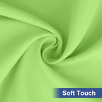 homing Rectangle Table Cloth Cover, Waterproof Polyester Elastic Fitted Tablecloth, Fits for 5 Foot Folding Tables, Washable Table Protector for Picnic, Camping, Outdoor (Lime Green, 30" x 60")