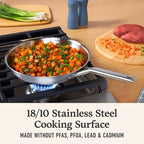 Calphalon Stainless Steel 10" Fry Pan