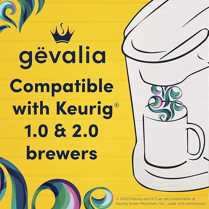 Gevalia Kaffe Special Reserve Costa Rica Medium Roast K-Cup Coffee Pods (10 Pods)