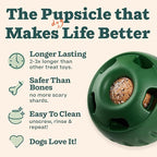 WOOF Pupsicle and Treat Tray - Long-Lasting Interactive Dog Toys and Silicone Dog Treat Mold - Keep Your Pup Busy - Easy to Clean - Dog Toys for Small Dogs 10-25 lbs