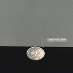 Leather Table Cover,1.8mm Thick,24x60 Inch Desk Cover,Large Desk Mat,Table Protector,Table Cover Protector,Desk Protector,Table Pad,(Black+Gray,24x60)