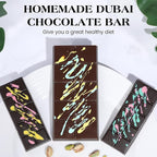 2 Pcs Chocolate Bar Mold Deep Dubai 0.85 Inch Stuffed Chocolate Molds Silicone Large Break Apart Silicone Molds (10 Snap + Pyramid）