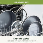 GreenPan Valencia Pro Stainless Steel 10 Piece Cookware Pots and Pans Set, Induction Suitable Mirrored Tri-Ply, Ceramic Nonstick PFAS-Free Coating, Multi Clad, Dishwasher Oven & Broiler Safe
