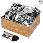 Sarasota Coffee Ground Packets | Gourmet Flavored Medium Roast Bulk Coffee Packs | Pumpkin Spice | Low Acid Mold Free Singles Individual Pouches for 12 Cup Coffee Maker | 2 Ounce Bags, 36 Count