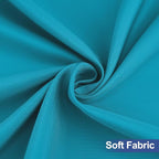 homing Rectangle Table Cloth Cover, Waterproof Polyester Elastic Fitted Tablecloth, Fits for 5 Foot Folding Tables, Washable Table Protector for Picnic, Camping, Outdoor (Teal, 30" x 60")