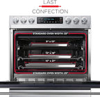 Last Confection 6 Cookie Baking Sheets 9" x 13" - Small Rimmed Aluminum Jelly Roll Trays - Quarter Sheet Pans