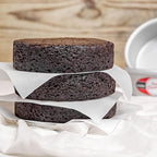 Fat Daddio's PRD-32SET Anodized Aluminum Round Cake Pans, 3 x 2 inch, Set of 2