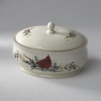 Lenox 870601 Winter Greetings Covered Dish, Christmas & Holiday Hosting