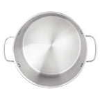 Amazon Basics Stainless Steel Stock Pot with Lid, 8 Quart, Even Heating, Easy to Clean, Silver
