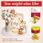 Cakebon Cake Boxes with Boards - 12 Inch Round Cake Drum White (3-pack) - Box With Window for Birthdays, Weddings and Parties
