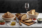 Bread Banneton Proofing Basket [Set of 2] Oval 10x6 Inch Sourdough Rising Baskets with Liner