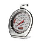 Rubbermaid Commercial Products Stainless Steel Monitoring Thermometer, Safe for Inside Oven/Grill/Smoker, 60-580°F Range, Easy to Read Food Thermometer For Food Resturant/Home Cooking