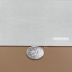 Leather Table Cover,1.8mm Thick,17x72 Inch Desk Cover,Dresser Cover Top,Dresser Protector Top,Dresser Cover,End Table Cover.(Khaki+Silvery,17x72)