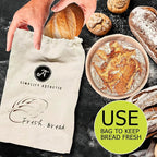 Premium Banneton Bread Proofing Basket - A Complete Sourdough Bread Baking Kit - Bread Baking Supplies - Sourdough Starter Jar Kit