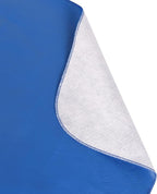 Yourtablecloth Heavy Duty Vinyl Rectangle or Square Tablecloth – 6 Gauge Heavy Duty Tablecloth – Flannel Backed – Wipeable Tablecloth with Vivid Colors & Many Sizes 52 x 120 Royal Blue