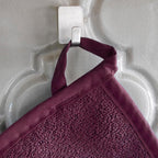 RITZ Terry Potholder & Hot Pad: Unparalleled Heat Resistant, Durable 100% Cotton – Ergonomically Designed for Optimal Grip – Easy-Care Machine Washable – 2-Pack, Beet