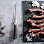 PAUDIN Boning Knife 6 Inch, Super Sharp Fillet Knife, German High Carbon Stainless Steel Deboning Knives, Professional Boning Knives for Meat Poultry Chicken, Pakkawood Handle with Gift Box