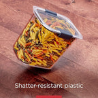 Rubbermaid Brilliance Pantry 10 Piece Set, Clear and Airtight Food and Pantry Storage Containers
