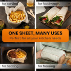 220 Pcs 9x13 Inch Parchment Paper Sheets by Baker's Signature | Parchment Baking Paper, Parchment Paper - Perfect for Baking, Precut Non-Stick Sheets, Eco-Friendly, Will Not Curl or Burn