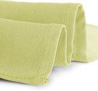 Gee Di Moda Rectangle Tablecloth - 90 x 156 Inch Yellow Table Cloth for 8 Foot Table with Floor-Length Drop - Heavy Duty Washable Fabric - 8 Ft Buffet Table, Holiday Party, Wedding & Baby Shower