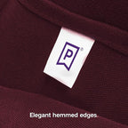 Gee Di Moda Rectangle Tablecloth - 70 x 120 Inch Burgundy Table Cloth for 6 or 8 Foot Rectangle Table - Heavy Duty Washable Fabric - for Buffet Table, Holiday Party, Dinner, Wedding & Baby Shower